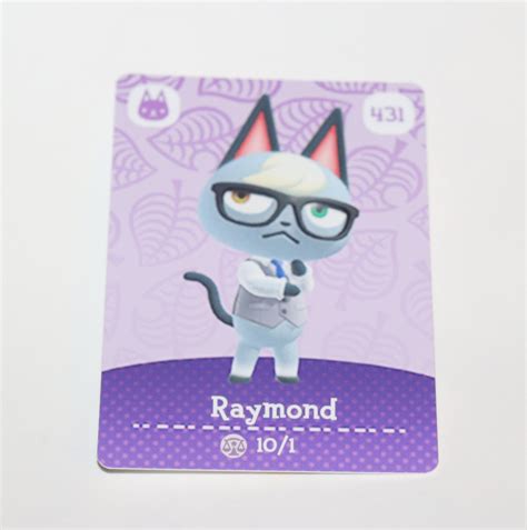 raymond nfc card animal crossing|raymond Animal Crossing amiibo card.